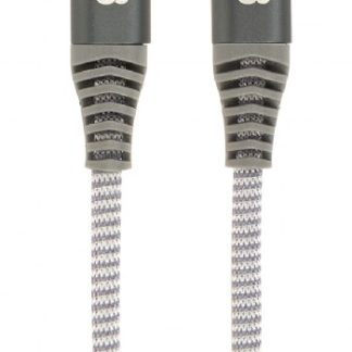 Cablexpert | Premium cotton braided USB Type-C to micro-USB charging and data cable, 1.5 m | CC-USB2B-CMMBM-1.5M