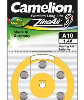 Camelion | A10/DA10/ZL10 | Zinc air cells | 6 pc(s)