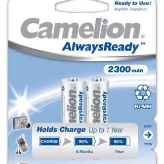 Camelion | AA/HR6 | 2300 mAh | AlwaysReady Rechargeable Batteries Ni-MH | 2 pc(s)