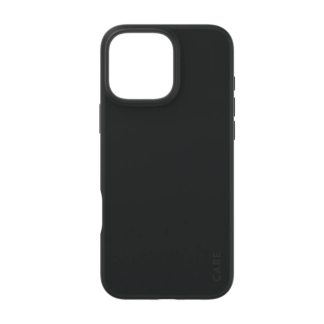 CARE Fashionable Case | Back cover | Apple | iPhone 16 Pro Max | Recycled plastic | Black