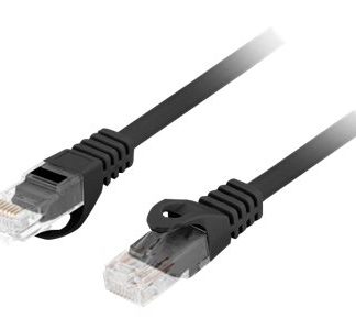 Lanberg | Patch cable - CAT 6 | RJ-45 - male | RJ-45 - male | 5 m | Black