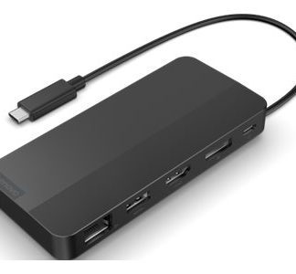 Lenovo | USB-C Dual Display Travel Dock with Adapter | 40B90100EU | Ethernet LAN (RJ-45) ports 1 | DisplayPorts quantity 1 | USB 3.0 (3.1 Gen 1) ports quantity 1 x USB-A 10 Gbps, 2 x USB-C 10 Gbps | HDMI ports quantity 1 | 65 W | Warranty 36 month(s)