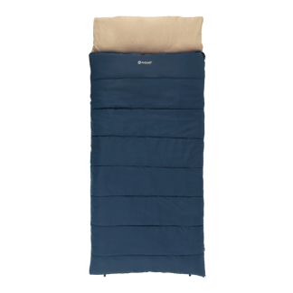 Outwell Contour Lux XL | Sleeping Bag | 220 x 105 cm | 2-way L-shape open-end with auto lock