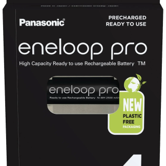 Panasonic | Rechargeable Batteries | ENELOOP Pro BK-3HCDE/4BE | AA | 2500 mAh | 4 pc(s)