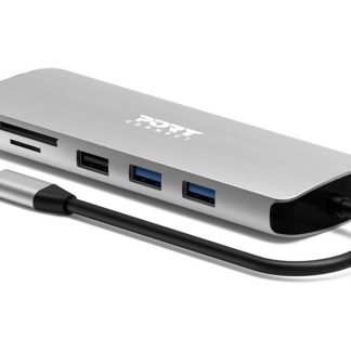 PORT DESIGNS Docking Type C 9 In 1 - 1 X 4K HDMI - Pd 85W - Retail Btoc Only | PORT CONNECT