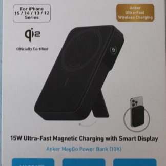 SALE OUT. | Anker 633 Magnetic Wireless Power Bank with 27W USB C port | A1654G11 | 10000 mAh | Black | DEMO