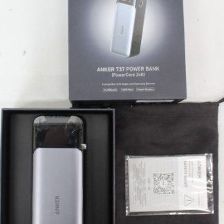 SALE OUT. Anker 737 Power Bank Gen 2 B2C - UN Black Iteration 1 | A1289011 | 24000 mAh | Black | DEMO