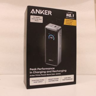 SALE OUT. Anker Prime power bank - USB, 2 x USB-C - 300 Watt | 26250 mAh | Black | DEMO