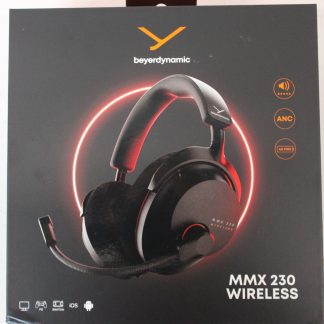 SALE OUT. Beyerdynamic MMX 230 Black Bluetooth ANC Headphones, Wireless | SALE OUT. Headphones | MMX 230 | Bluetooth | Over-Ear | Microphone | Black | Noise canceling | DEMO, MISSING USB ADAPTER | Warranty 24 month(s) | Wireless