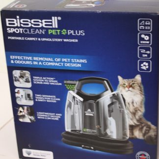 SALE OUT. Bissell SpotClean Pet Plus | Bissell SpotClean Pet Plus Cleaner | 37241 | Corded operating | 330 W | Black/Titanium | 23 month(s) | DAMAGED PACKAGING
