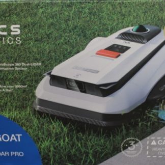SALE OUT. | Ecovacs Lawn Mower | GOAT A3000 LiDAR PRO | 7500 Ah | White | DAMAGED PACKAGING, USED AND DIRTY