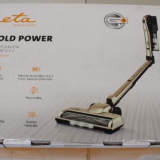 SALE OUT. ETA Vacuum Cleaner | Gold Power 1212 90000 | Cordless operating | 250 W | 21.6 V | Operating time (max) 35 min | Cream | Warranty 24 month(s) | DEMO, USED