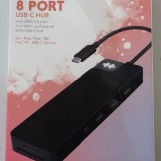 SALE OUT. Hyper HyperDrive Flex 8 Port USB-C Hub, Black | Hyper HyperDrive Flex 8 Port USB-C Hub, Black | HD4102BKGL | HDMI ports quantity 1 | Warranty 23 month(s) | DAMAGED PACKAGING