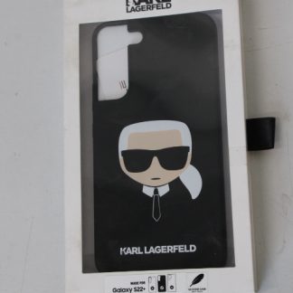 SALE OUT. Karl Lagerfeld KLHCS22MSLKHBK S22+ S906 black hardcase Silicone Karl`s Head DIRTY PACKAGING | SALE OUT. SALE OUT. Karl Lagerfeld DIRTY PACKAGING