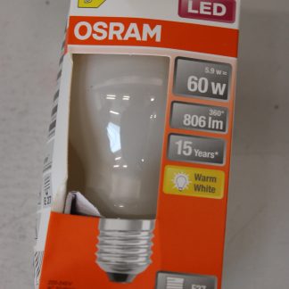 SALE OUT. | Osram Parathom Classic Filament | E27 | 5.9 W | Warm White | DAMAGED PACKAGING | 24 month(s)