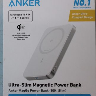 SALE OUT. | SALE OUT. Power Bank | MagGo | 10000 mAh | White | DAMAGED SEAL STICKER