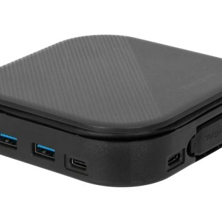 Targus | Universal DisplayLink USB-C Dual Monitor Travel Docking Station, 80W | HDMI ports quantity 2 | Ethernet LAN