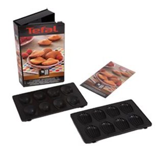 TEFAL Madeleine plates for cookies XA801512 Black | TEFAL | Madeleine plates | XA801512 | Black