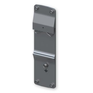 Teltonika Rear DIN Rail Panel, 115 x 32.2 x 5.8 mm, Aluminium | PR5MEC24