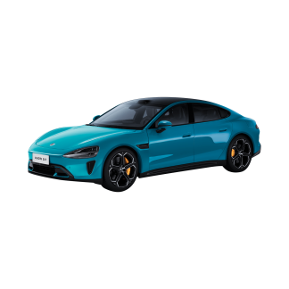Xiaomi SU7 1:18 Die-cast Model Car | Aqua Blue | Zinc alloy, ABS, SAN and PVC